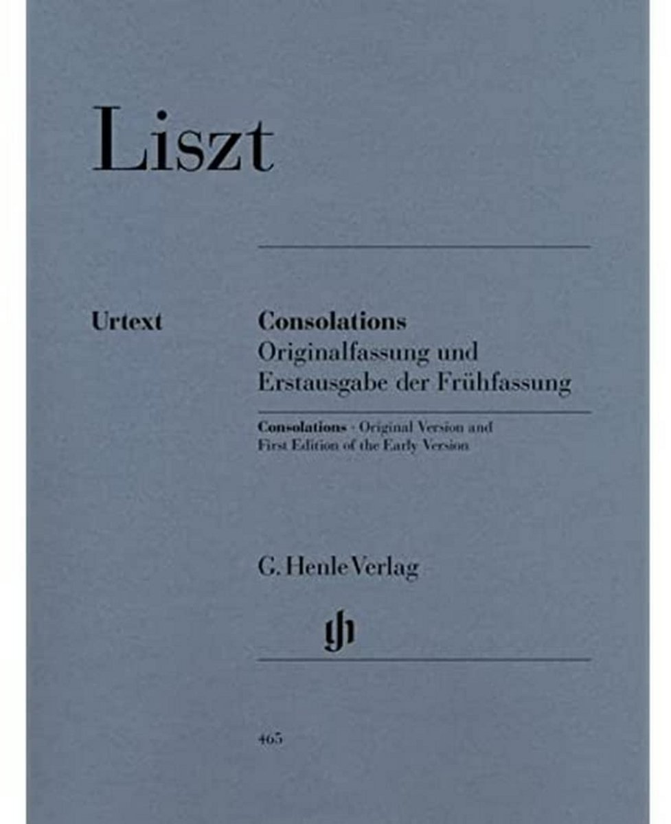 6 Consolations voor piano - Gemakkelijke pianostukken