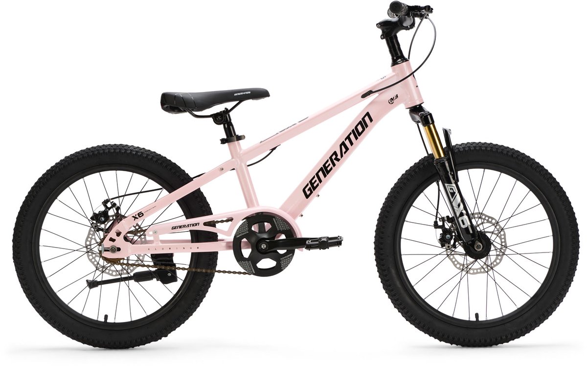 Generation X6 20 inch Roze - Kinderfiets