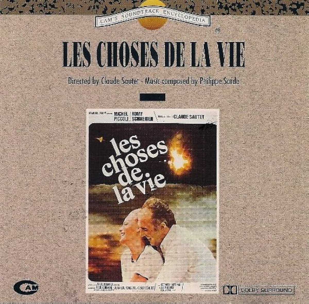 OST original movie soundtrack cd Les Choses de la Vie • by Philippe Sarde