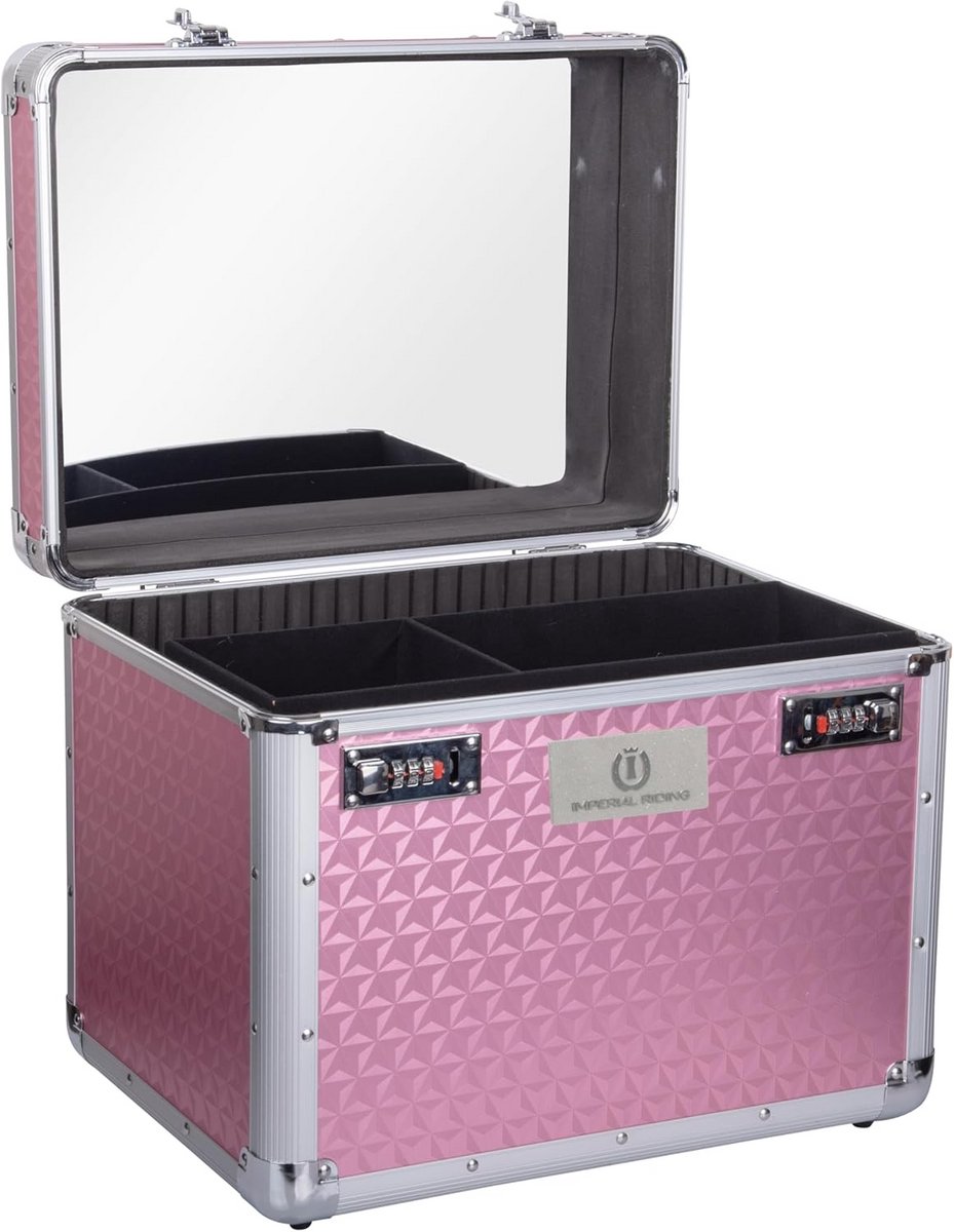 Poetskoffer SHINY One Size Roze