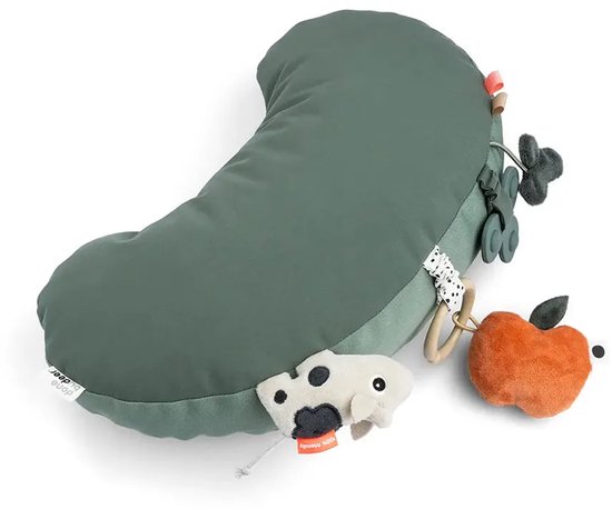 Done By Deer Activiteiten Kussen - Tiny Farm Green van Done by Deer — afbeelding 5