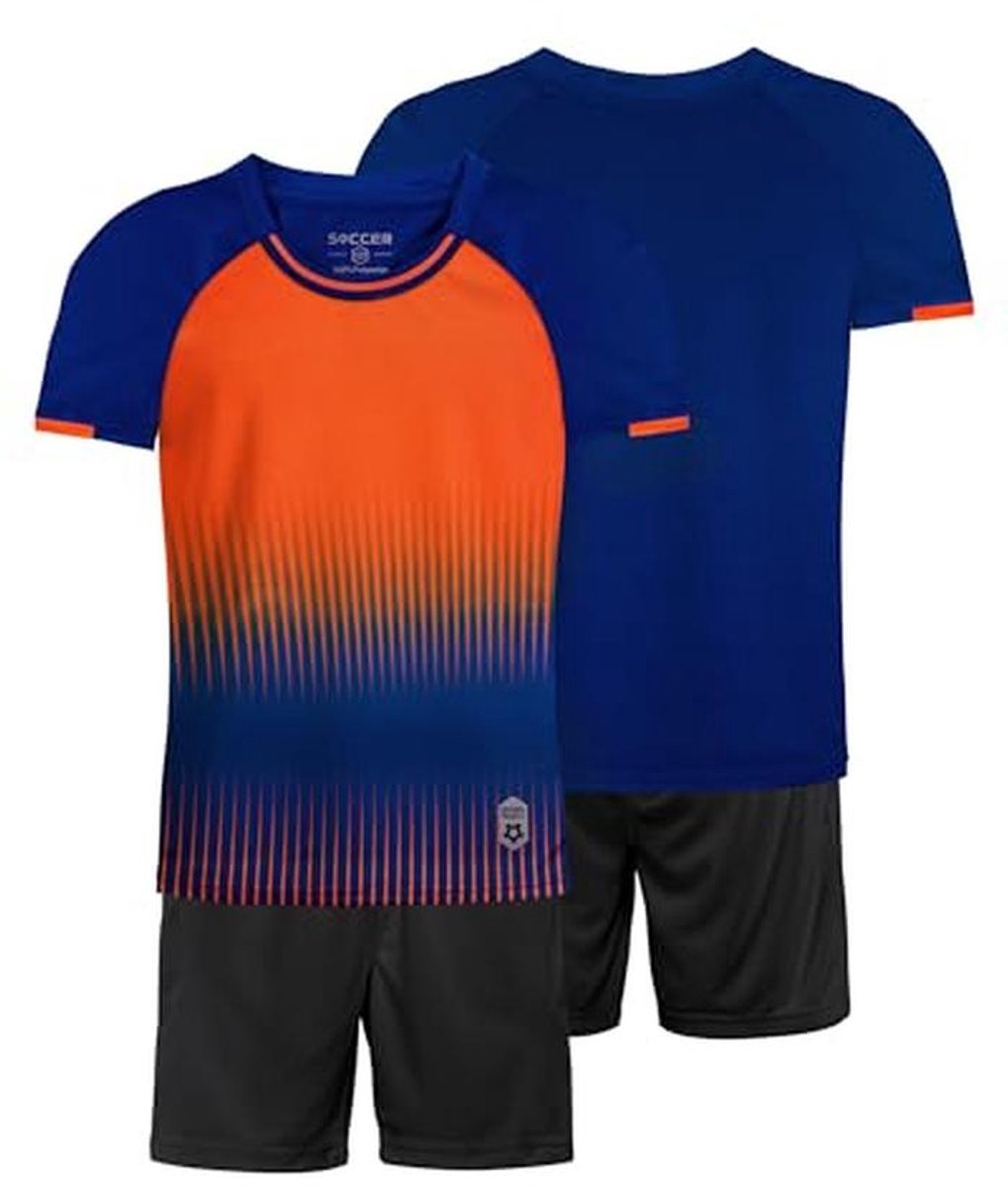 Kinderen Voetbal Trainingspak Jersey - Sport Fitness Set voor Jongens