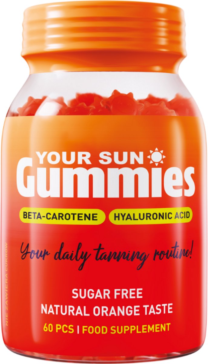 Your Sun - Tanning Gummies - 60x
