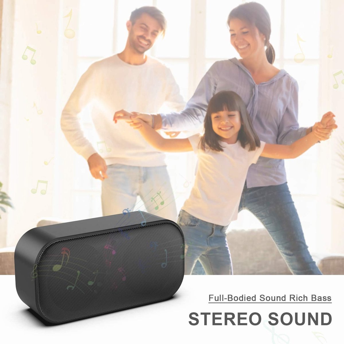 longziming Mini Soundbar Draagbare USB PC Speaker met 3D - afbeelding 2