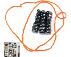 Actie4you® - Magnetisch Strategiespel – 20 Magnetische Stenen – Magnetisch schaakspel - Educatief Denkspel – Voor Kinderen & Volwassenen – Inclusief Touw & Opbergzakje- Magnetisch Spel – Magneten spel – Kinderspel – Koelkast Magneten
