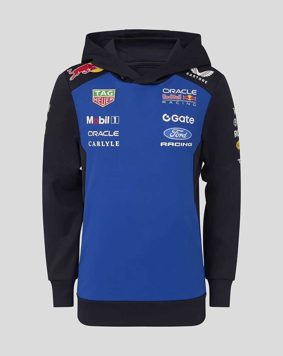 Oracle Red Bull Racing Teamline Kids Hoody 2026 Maat JL (152-158) - Max Verstappen - Isack Hadjar