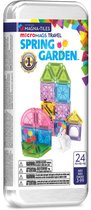 Magna-Tiles | Micro Mags Spring Garden Travel Set 24 Stuks set