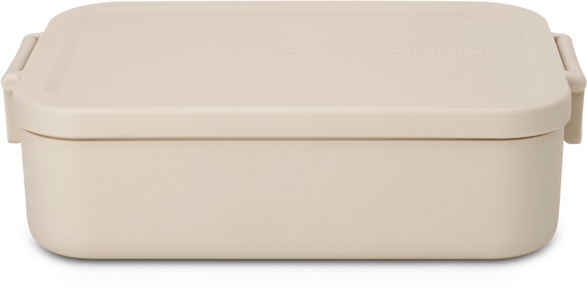 Brabantia Make & Take Lunchbox/Broodtrommel - Medium - Kunststof - Soft Beige
