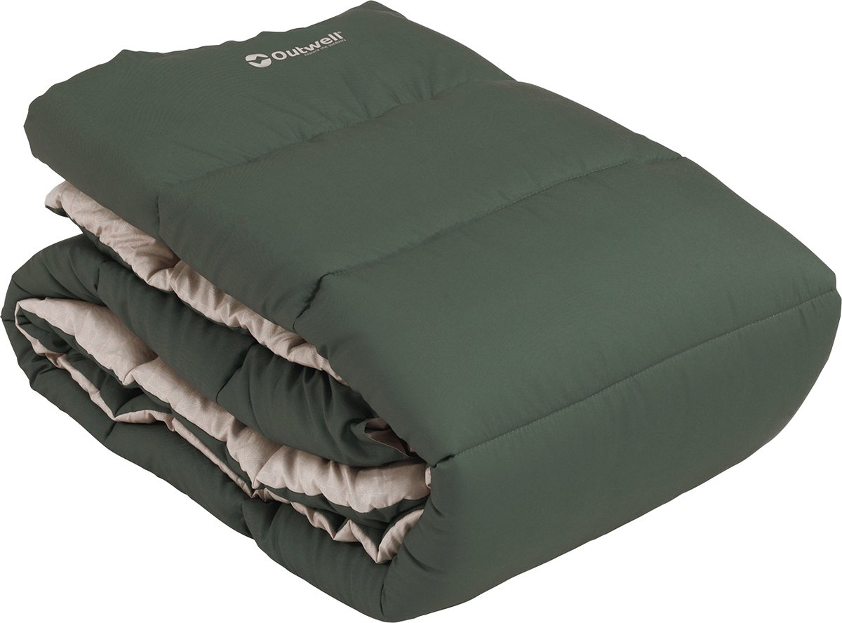 Outwell Campion Duvet Slaapzak Dekbed 1 Persoons 135 x 200 Groen