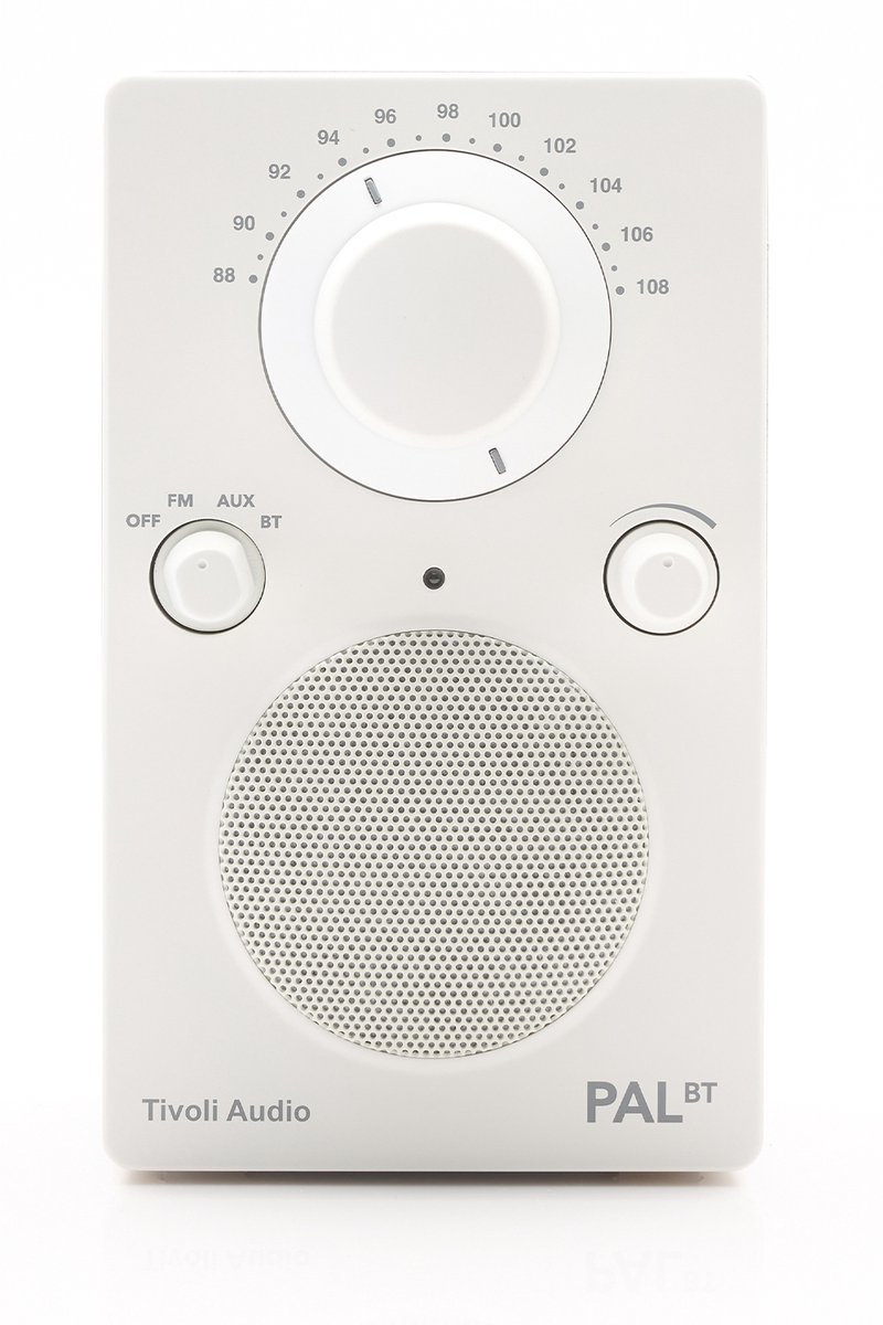 Tivoli Audio - PAL BT - Draagbare radio met FM, AM en Bluetooth - White