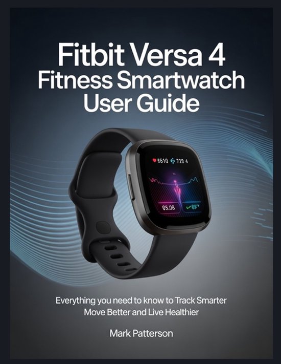 Fitbit Versa 4 Fitness Smartwatch user guide - cover