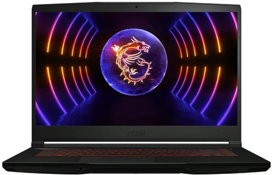 MSI Thin GF63 Gaming Laptop - Intel® Core i5-12450H - 16GB - 512GB SSD - NVIDIA® GeForce® RTX 4050 (Black) - MSI - Hoofdafbeelding