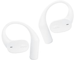 JBL Sense Lite - Open ear Oordopjes - Oortjes Draadloos - Bluetooth - Sport Oordopjes - Sporten - Hardlopen - 32 uur - Spatwaterdicht - IP54 - Wit