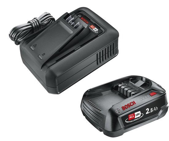 GARDENA 18V Startkit accu 2,5Ah + snellader POWER FOR ALL lithium-ion voor tuinmachines