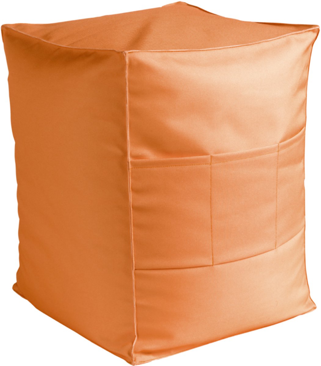 St. Tropez Outdoor Poef roze 40x40x50cm