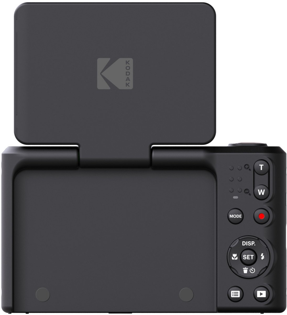 Kodak C1 compact camera - kantelbaar scherm - zwart - KIT thumbnail 2