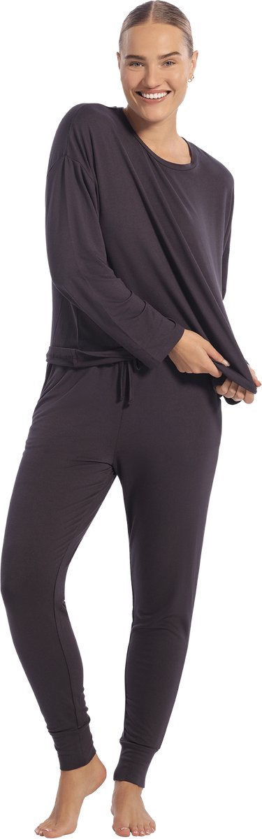 Ten Cate Basics pyjama set antra grey voor Dames | Maat M