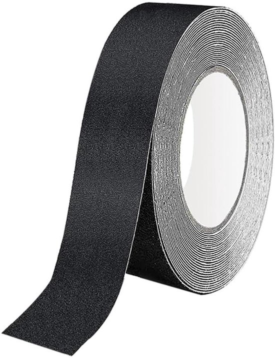 Zelfklevende Anti-Slip Veiligheidstape - Zwart - 10 meter x 2.5 cm