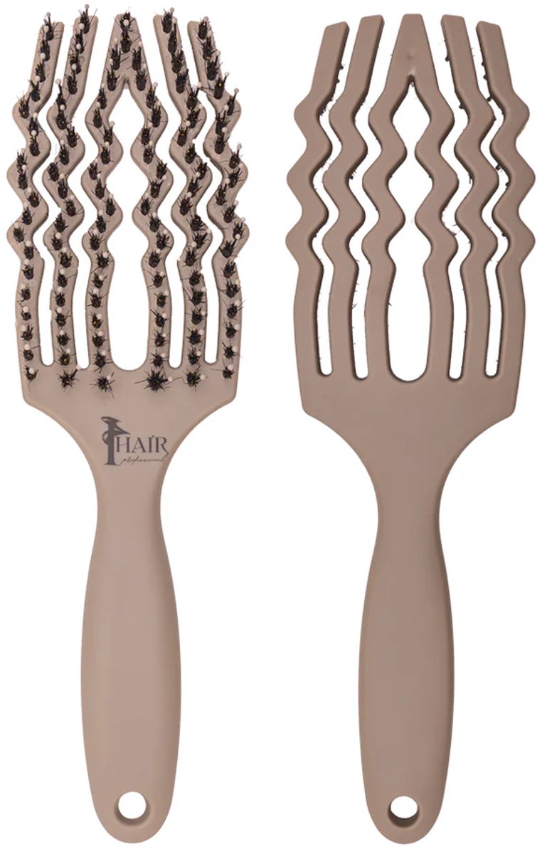 I Hair Professional Detangling Brush Gray