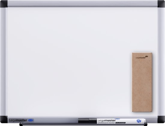 Legamaster UNITE Whiteboard 30x40 cm - inclusief Legamaster whiteboard marker TZ1 (zwart) en kartonnen bordwisser