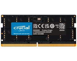 Crucial - DDR5 - module - 32 GB - SO-DIMM 262-pin - 5600 MHz / PC5-44800