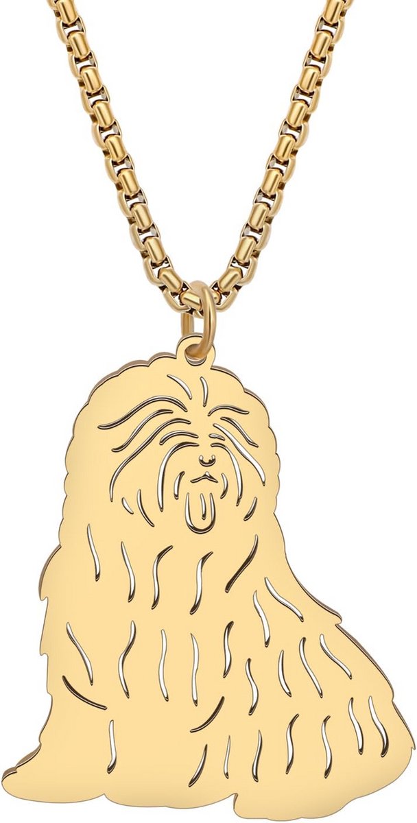 Verguld Hondenketting Mooie Puppy Hanger Sieraden Cadeau Idee