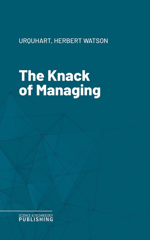 The Knack of Managing - cover