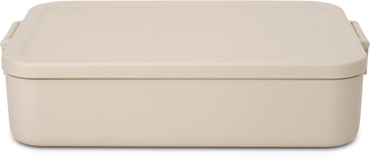 Brabantia Make & Take Lunchbox/Broodtrommel - Large - Kunststof - Soft Beige