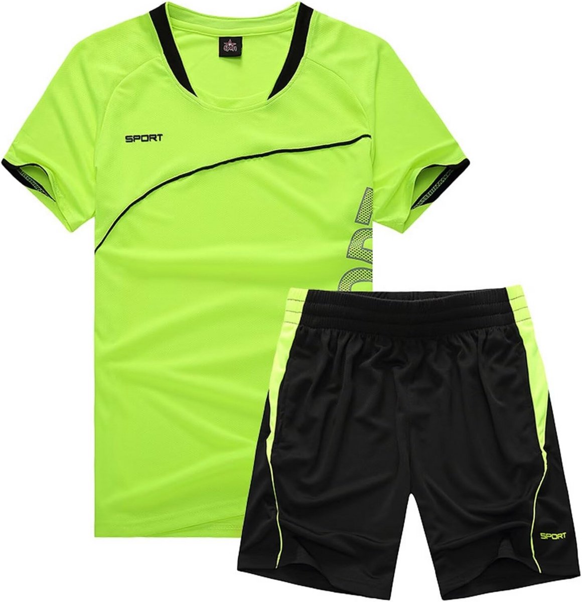 Voetbalshirt Kinderen - Jersey Set met Sportshorts voor Training en Wedstrijd