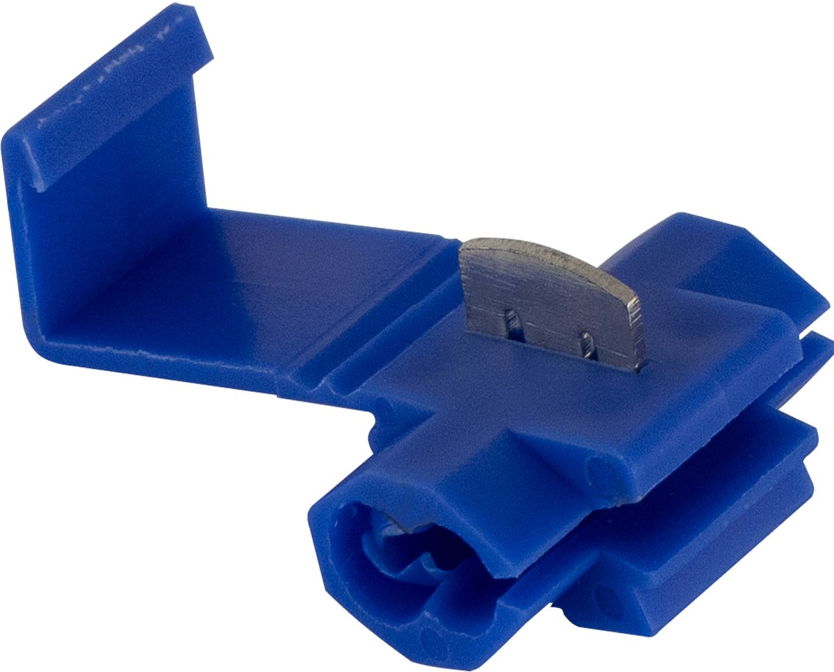 REV aftak-verbindingsklem, blauw, 1,0... 2,5 mm², 10 stuks