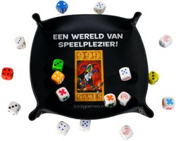 999 Games - dobbelbakje zwart