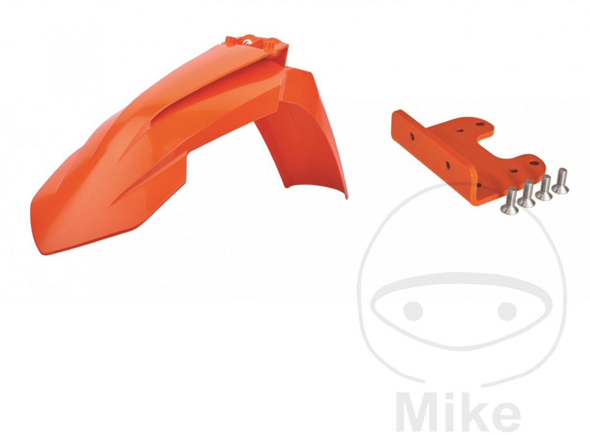 Polisport Off Road Ktm Adaptor Kit Voorscherm Oranje