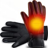 Verwarmde Handschoenen USB Oplaadbaar 3 Snelheden Elektrisch Verwarmd Touch Screen Waterdicht Voor Outdoor Fietsen Motor Skiën Vissen Werk Unisex