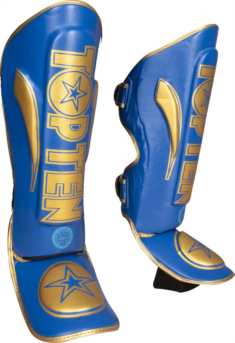 scheenbeschermers star light blauw goud maat XL