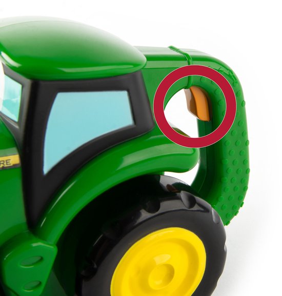 Johnny Duwtractor met zaklamp - John Deere - 2-in-1 tractor en zaklamp — afbeelding 3