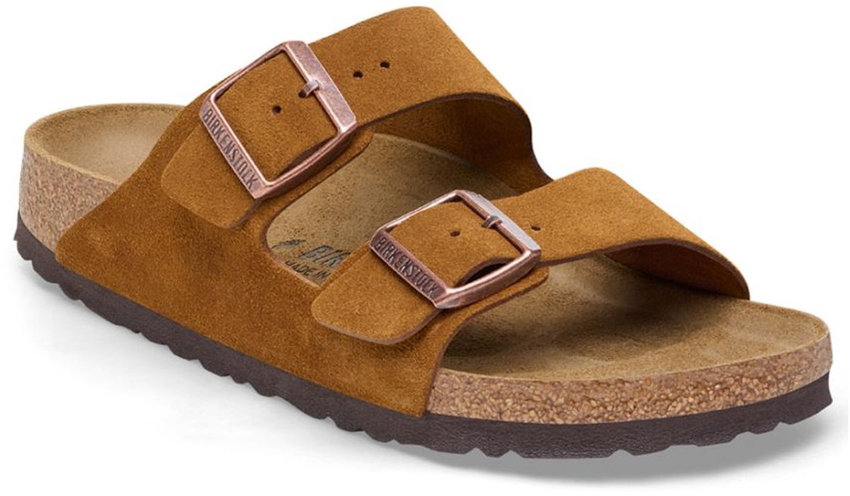 BIRKENSTOCK ARIZONA LEVE COGNAC MINK NARROW- 4066648285328 Bruin