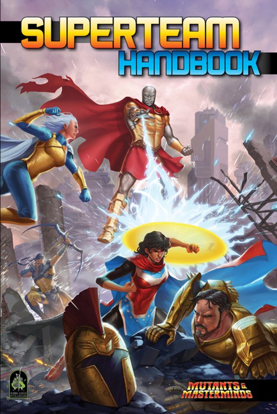Superteam Handbook: A Mutants & Masterminds Sourcebook - cover