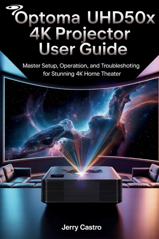 Optoma UHD50X 4K Projector User Guide - cover