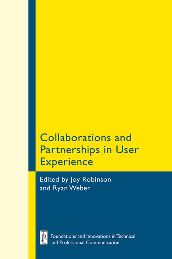 Collaborations and Partnerships in User Experience - cover