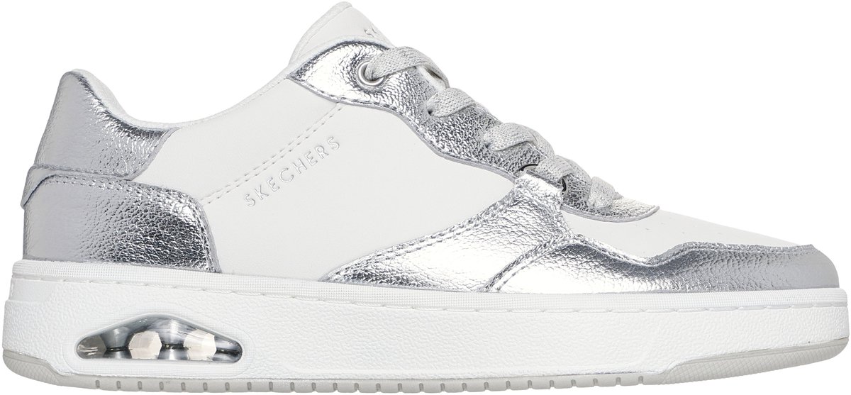 Skechers UNO CTL - LUXE STEPS Dames Sneakers - Zillver