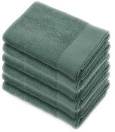 Walra handdoeken 50x100 Soft Cotton - 6-delig - Badhanddoeken 550 g/m² - 100% Katoen - Handdoekenset Legergroen