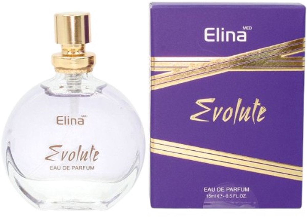 Elina parfum - evolute - parfum voor vrouwen - eau de parfum - 15ml