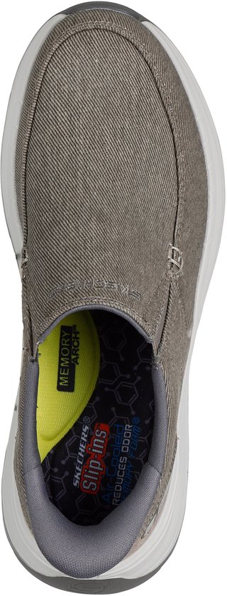 Skechers DECKLAN - GULLIVER Heren Instappers - Taupe | bol
