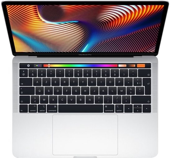 MacBook Pro Touch Bar 13" 2019 i5 1,4 Ghz 16 GB 1 TB SSD Zilver