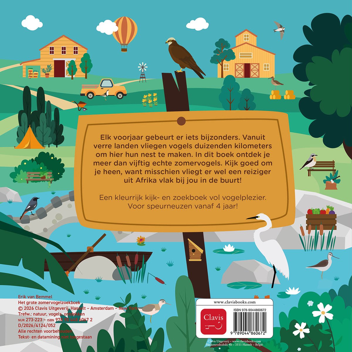 Het grote zomervogelzoekboek - back cover