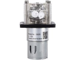 Peristaltische Pomp - Drukpomp met Drie Rollen - Grote Doorstroom - Dosering - Geared Motor - Druppelmeter - Tubuskop voor Aquarium en Laboratorium - Chemische Analytische Kwantitatieve (12V)