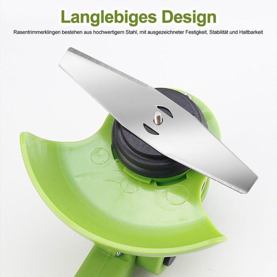 24 Stuks - Grastrimmers Reservemes - 15cm Algemeen - Grastrimmer - Bosmaaier - Reservemessen - Reservemesjes - Metalen Grastrimmer - Accessoires - Messen - Mesjes - Geschikt Voor Alle Gangbare Grasmaaiers, Bosmaaiers En Bosmaaiers (24V/36V-Modellen) van Merkloos	 — afbeelding 2