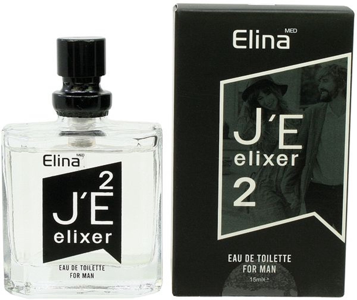 Elina Parfum Nummer 2 Two J' E Elixer For Men Eau de Toilette 15ml
