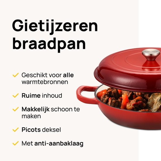 Grote braadpan kopen? Dit zijn de beste grote braadpannen van 2026! - Kookcomfort