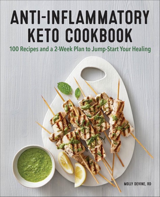 Anti-Inflammatory Keto Cookbook - cover